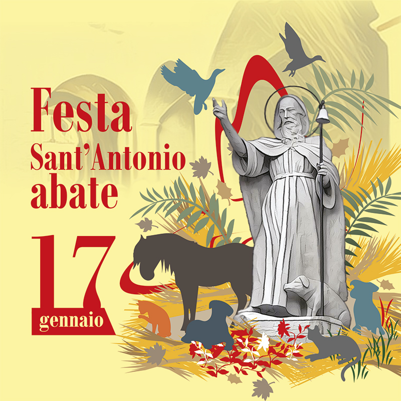 Festa Sant’Antonio abate 2021 Sant'Antonio Porta Pesa